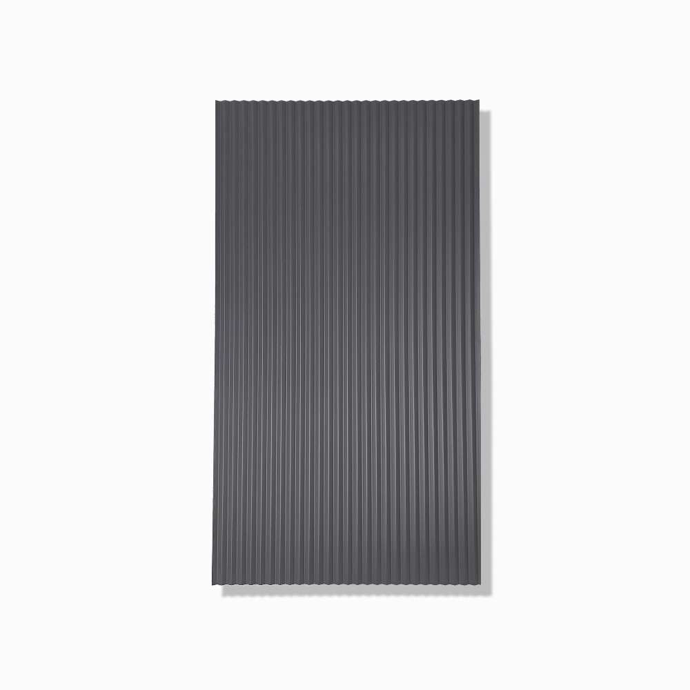 Фасад Волна, матовый фасад из МДФ RAL 7024